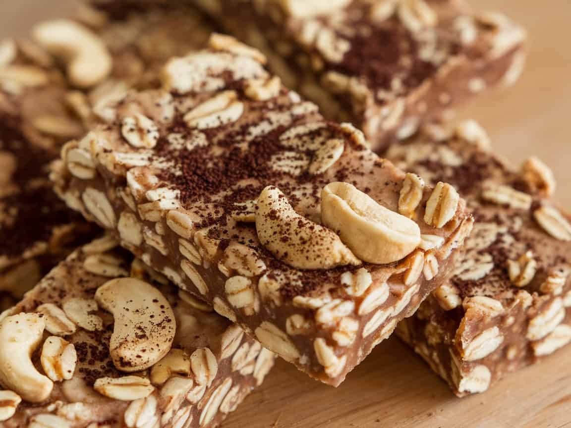 From Bars to Bites: 15 Best Coffee and Nut Snack Recipes 16 6. Coffee Cashew Energy Bars