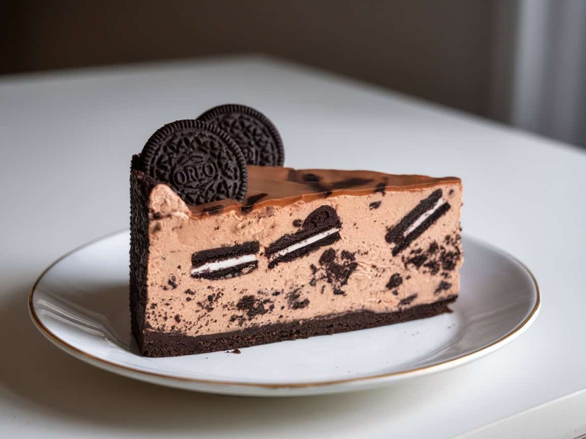 15 Irresistible Coffee Cheesecake Recipes to Satisfy Your Sweet Cravings 10 10. Coffee Oreo Cheesecake