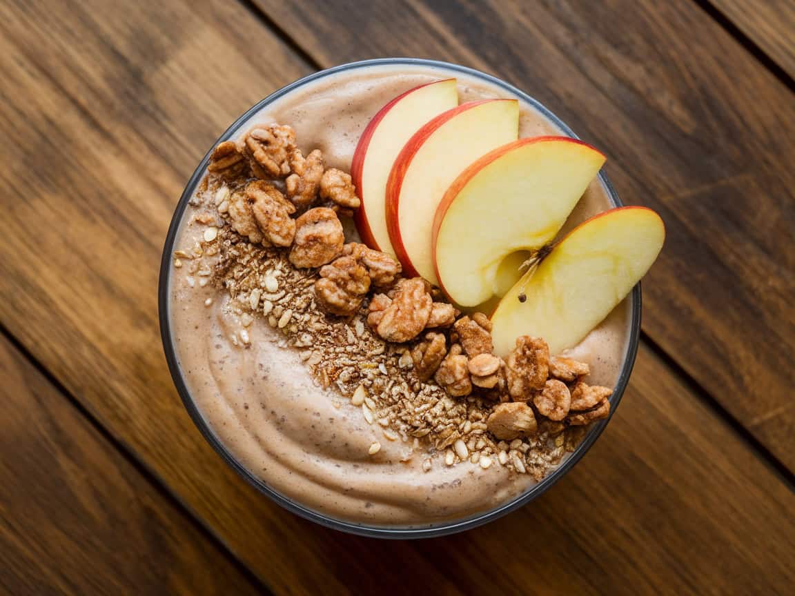 Coffee and Apple Treats to Fall For 19 8. Apple Coffee Smoothie Bowl