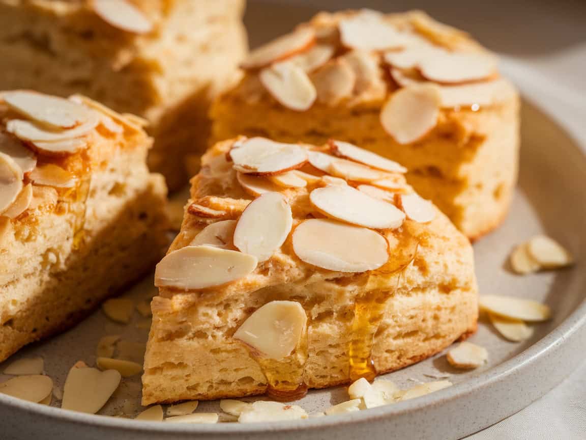 15 Coffee Scone Recipes That Make Every Morning Extra Special 8 8. Almond and Honey Scones