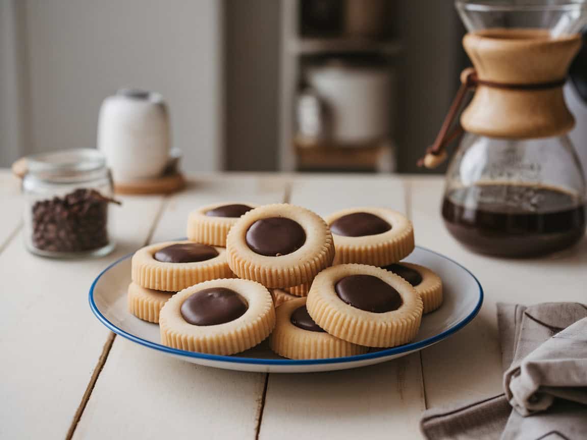 Coffee Baked Goods Worth Making at Home 11 11. Coffee-Flavored Thumbprint Cookies