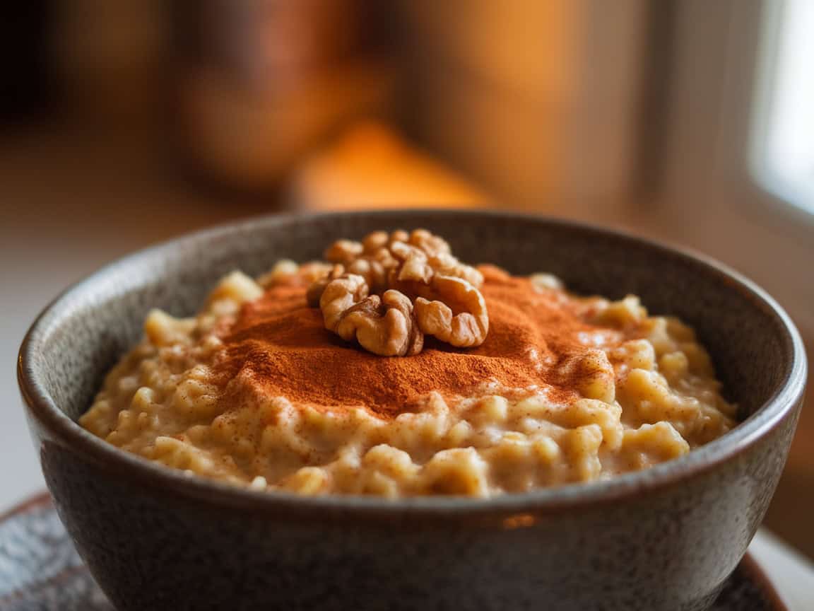Coffee Oatmeal Ideas to Cozy Up With 14 14. Spiced Pumpkin Coffee Oatmeal