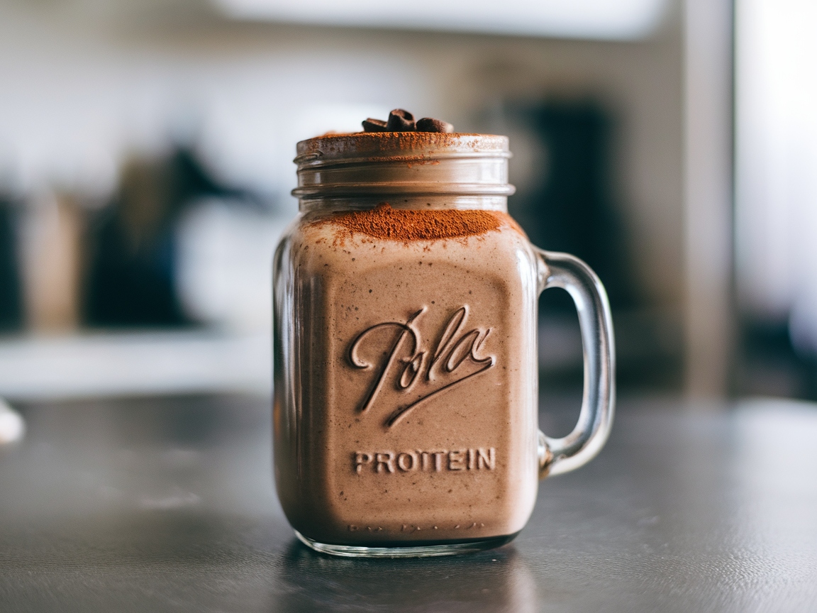 Fuel Your Day: 15 Irresistible Coffee Smoothie Recipes 4 2. Mocha Protein Power Smoothie