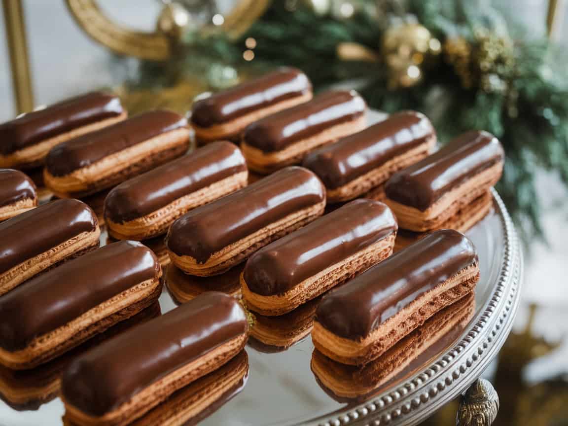 Celebrate Winter with 15 Coffee Desserts You’ll Love Sharing 13 13. Elegant Coffee Éclairs