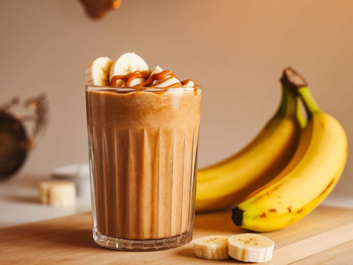 Golden Drizzles: 15 Coffee and Caramel Recipes for Sweets Lovers 14 14. Caramel Coffee Smoothie Boost