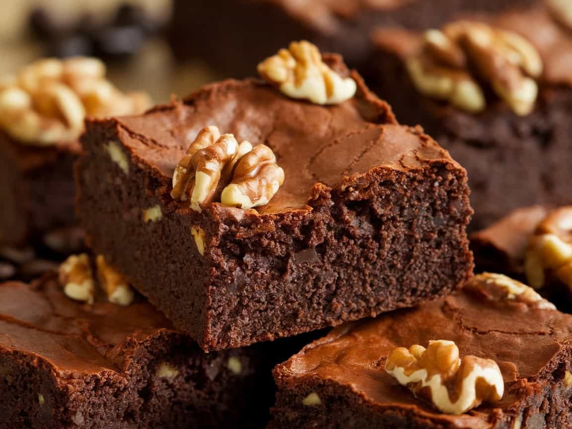 From Bars to Bites: 15 Best Coffee and Nut Snack Recipes 4 2. Walnut Espresso Brownies