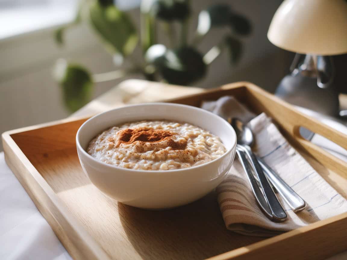 Coffee Oatmeal Ideas to Cozy Up With 3 3. Vanilla Latte Oatmeal Bowl