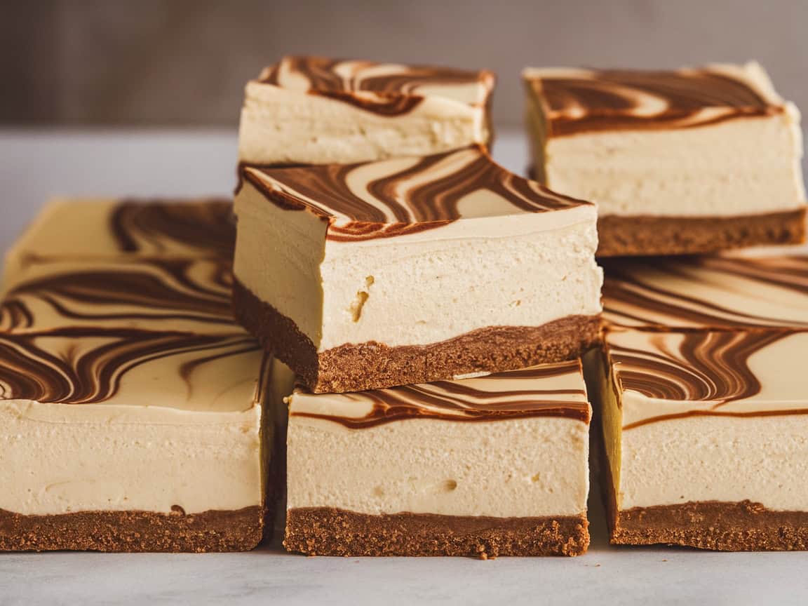 Sweeten Your Celebration: 15 Coffee Desserts for the 4th of July 5 5. Cappuccino Cheesecake Bars