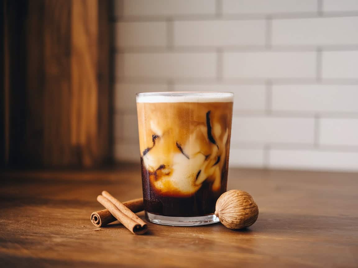 Cozy Up This Fall Season with 14 Delicious Fall-Inspired Coffee Recipes 11 12. Vanilla Spice Cold Brew with Cinnamon and Nutmeg