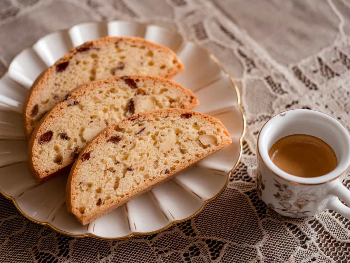Cozy Up with These 15 Homemade Coffee Baked Goods that Pair Espresso with Biscotti 6 6. Vanilla Bean and Almond Biscotti Elegance