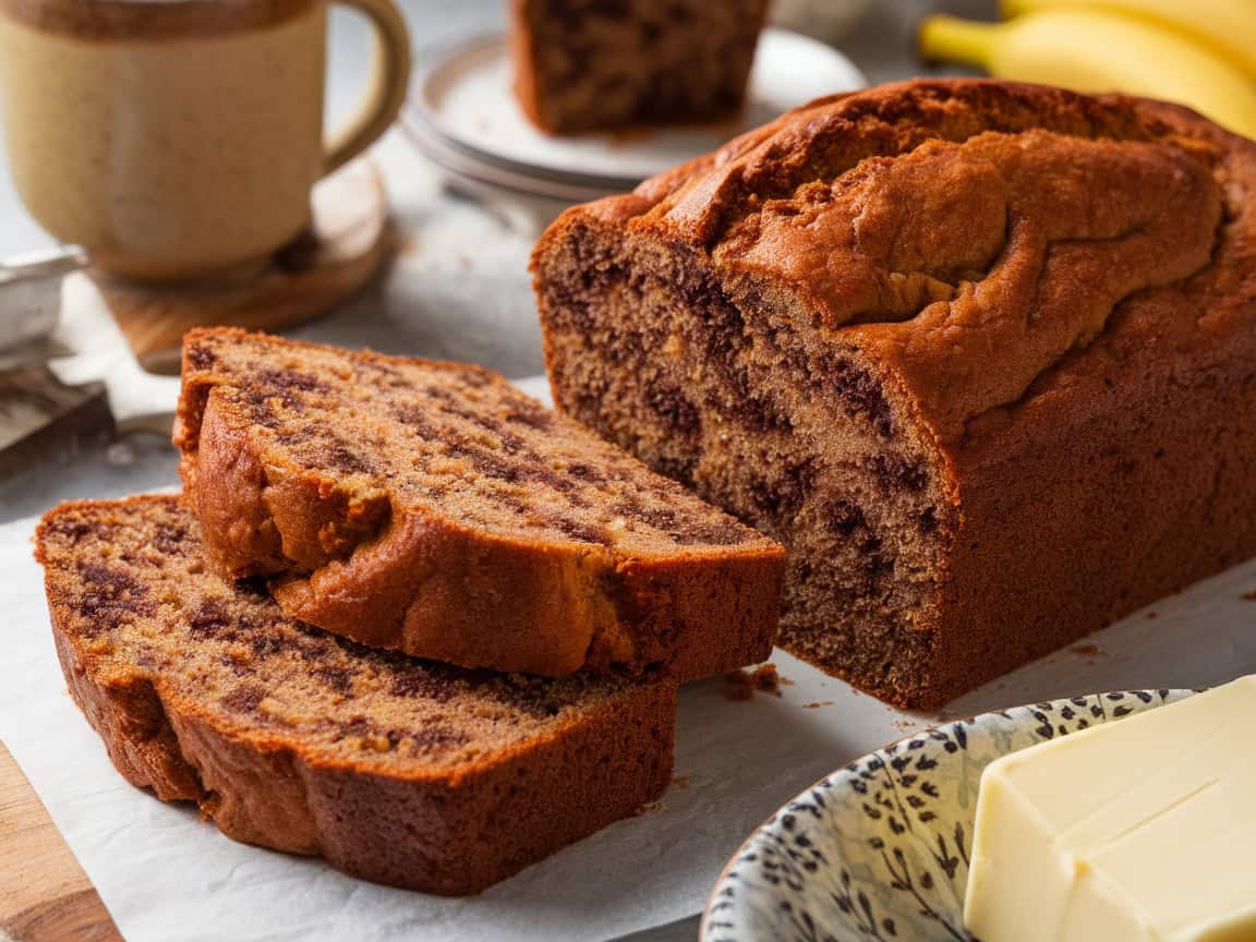 Coffee Baked Goods Worth Making at Home 9 9. Espresso-Infused Banana Bread