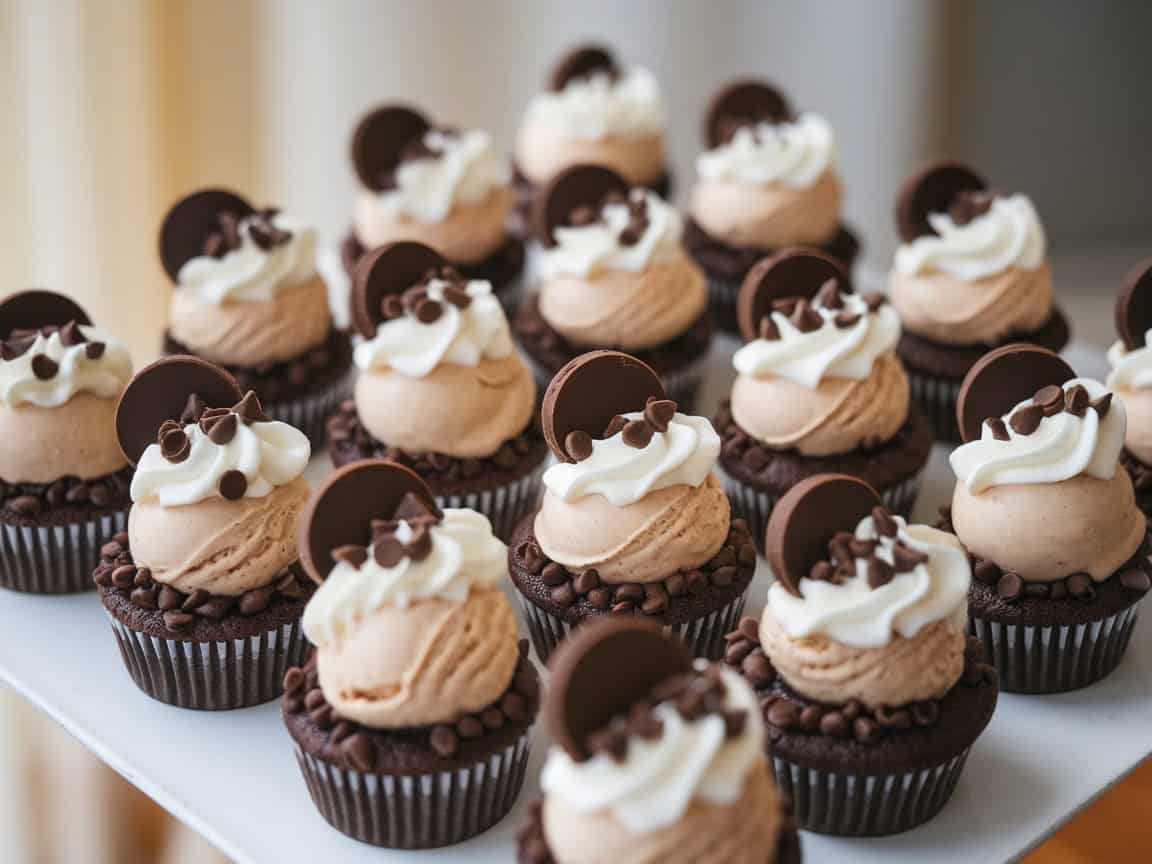 Summer’s Sweetest Treats: 15 Coffee Ice Cream Cake Recipes to Try 37 13. Mini Coffee Ice Cream Cupcakes