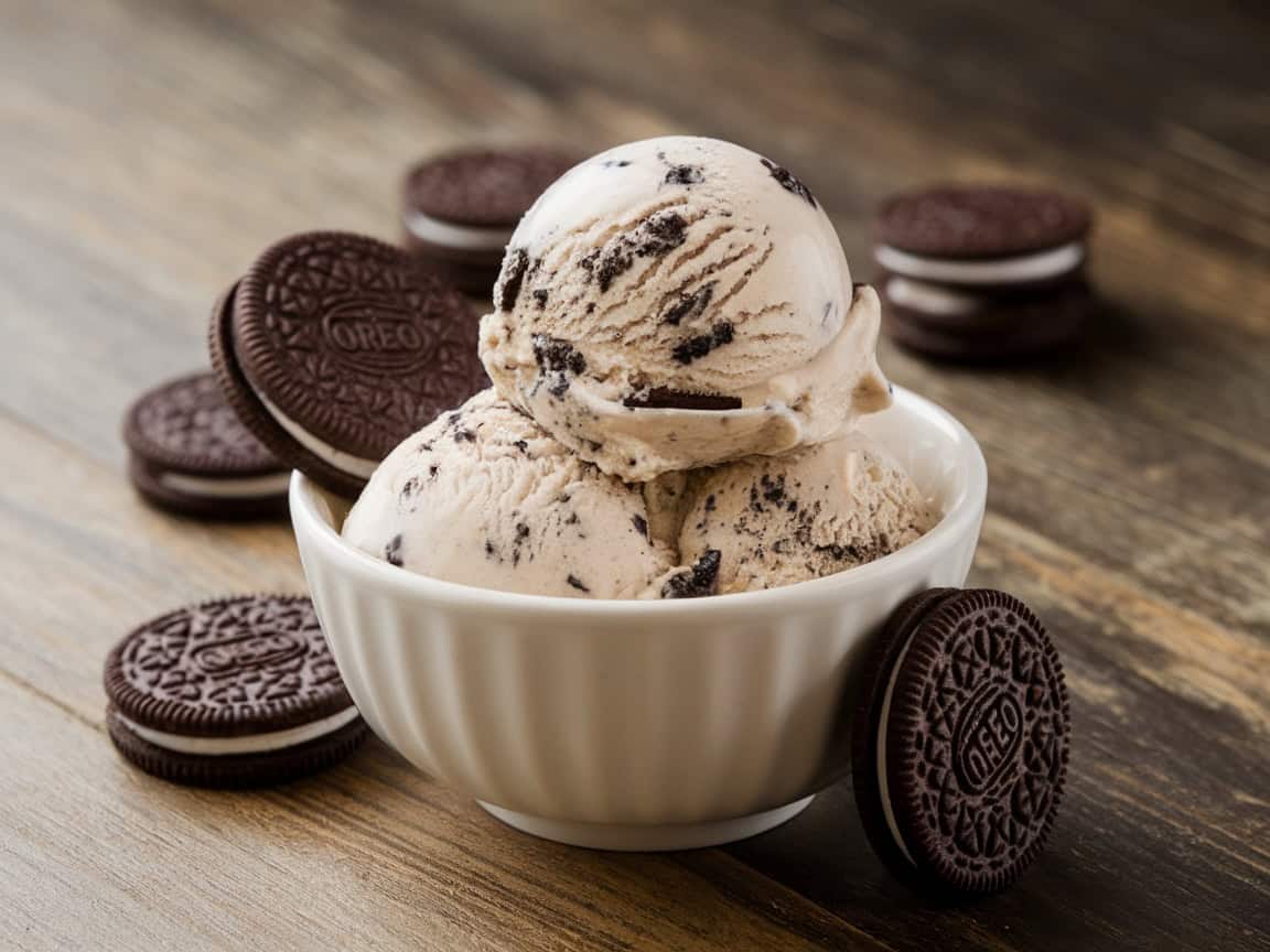 Chill Out with These 12 Coffee Ice Cream Recipes for Summer 7 7. Coffee Oreo Bliss