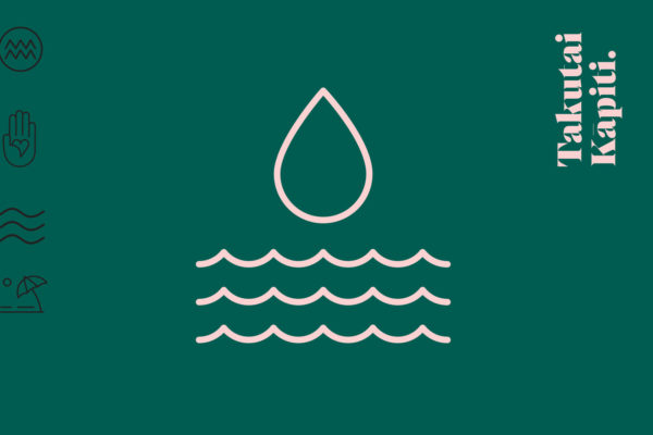 Close up of icon and typography design, by brand agency Wonderlab.