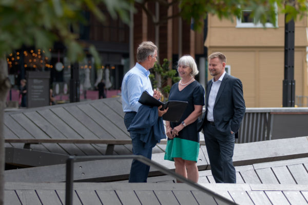 Staff portrait at Wellington waterfront, creative direction by brand specialists Wonderlab.
