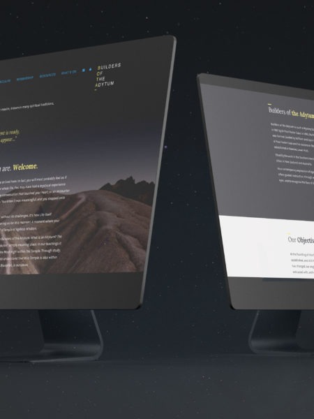 A website designed by Wonderlab, Wellington