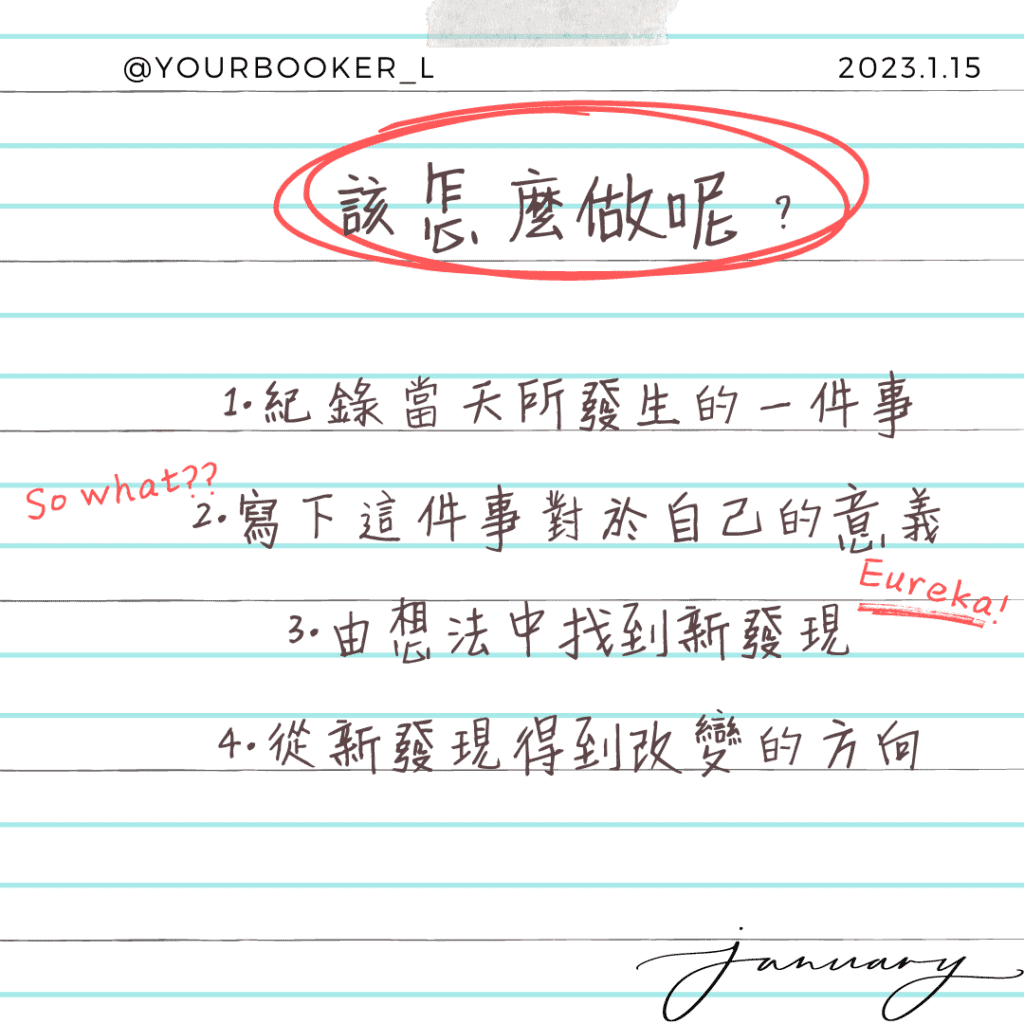 1天1行小日記，寫出超強行動力