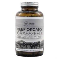 Hovězí orgány (grass- fed) - 180 kapslí (Paleo Powders)
