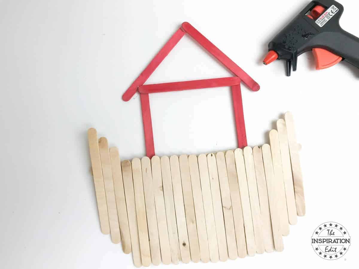 Noah's Ark Craft Using Popsicle Sticks - The Inspiration Edit