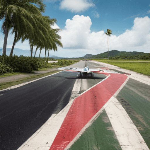 Illustration of Aircraft Accident at Yasawa Aerodrome