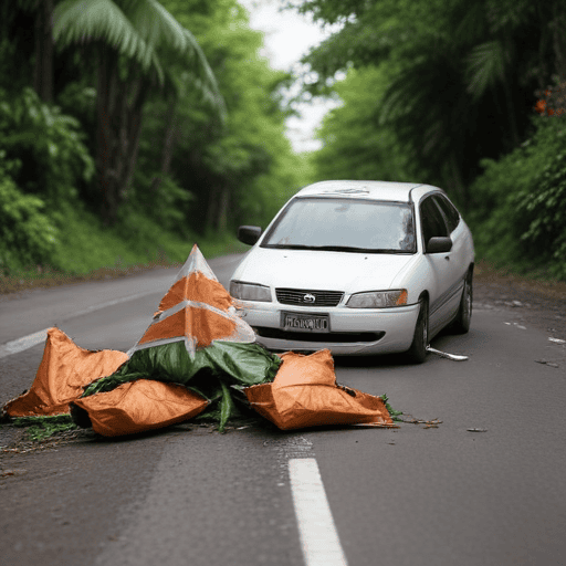 Illustration of Driver is latest road fatality