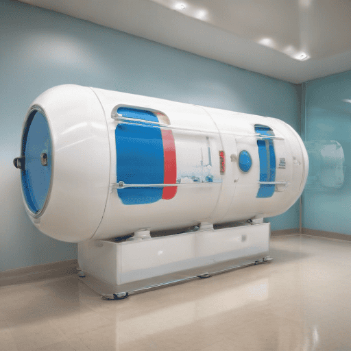 Illustration of Hyperbaric Chamber to revolutionise healthcare