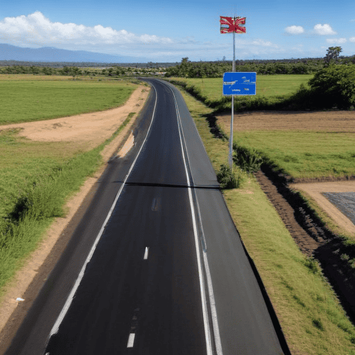 Illustration of Labasa Bypass Road Stalled