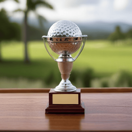 Illustration of Sharma wins inaugural golf meet