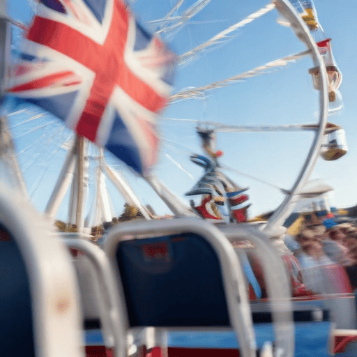 Illustration of Taveuni ferris wheel rides scratched