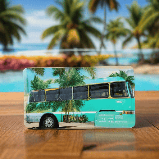 Illustration of Tourist highlights bus card issue