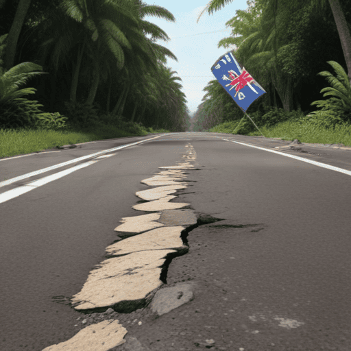 Illustration of Vanuatu 7.3 magnitude earthquake: First reports of damage