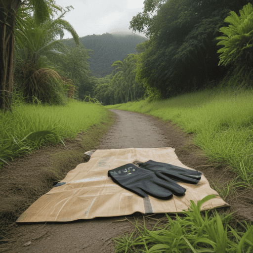 Illustration of Body Found in Vacant Lot