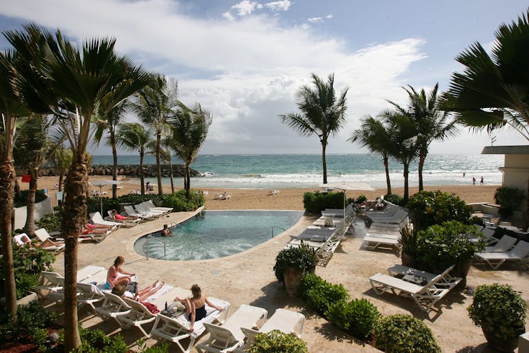 Piscina del Hotel La Concha, en San Juan de Puerto Rico