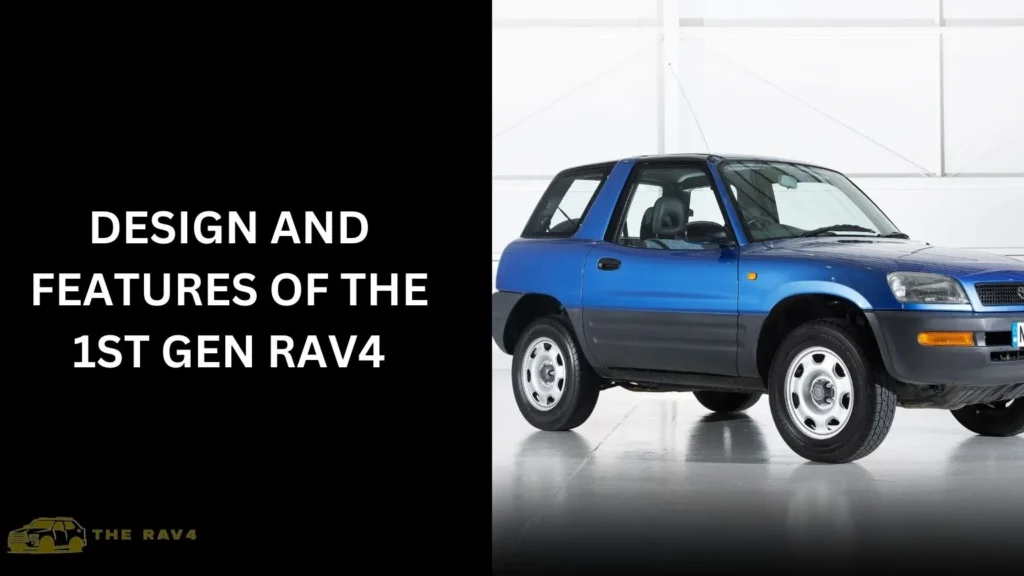 1st Gen RAV4: Specifications Explained of 2024 - The RAV4