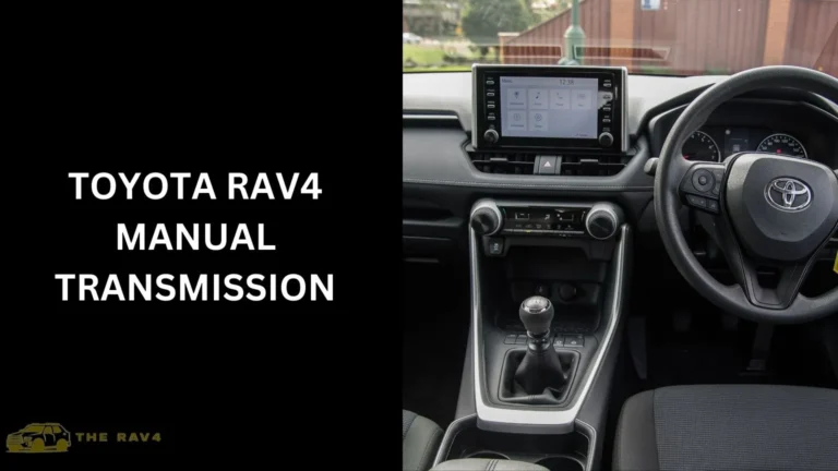 Toyota Rav4 Manual Transmission