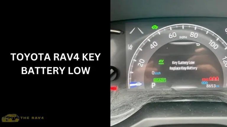 toyota rav4 key battery low