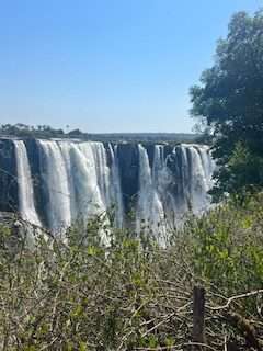 The best time to visit Victoria Falls is from February to May, right after the summer rains, when the waterfall is at its peak flow.