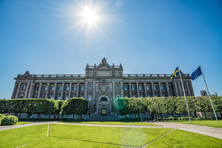 Grey and Blue Palace Under Blue Sky during Day Time