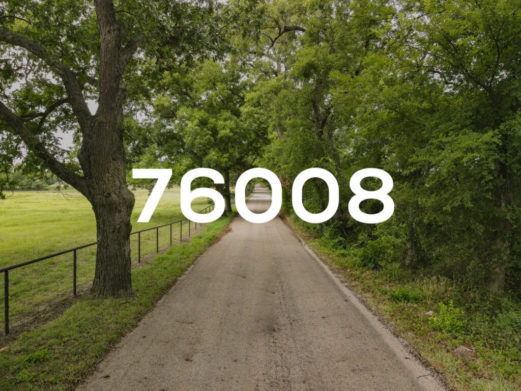 An image that shows 76008 zip code