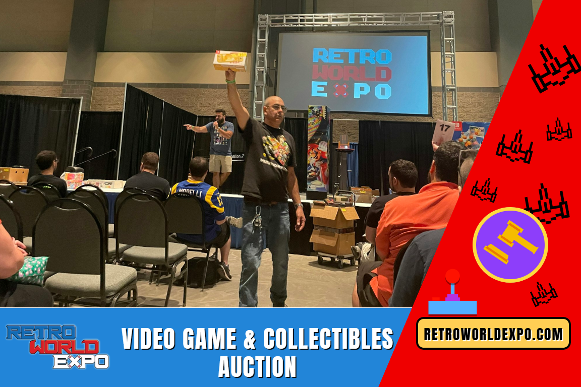 An image that shows Video Game &amp; Collectibles Auction