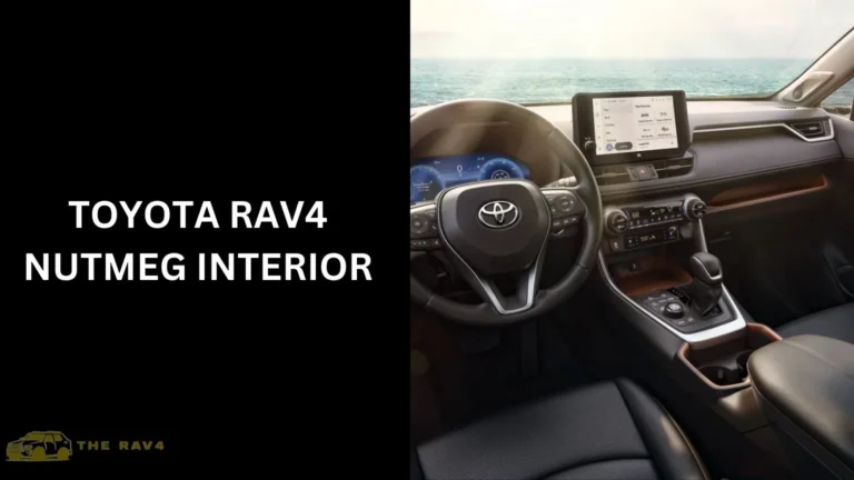 toyota rav4 nutmeg interior