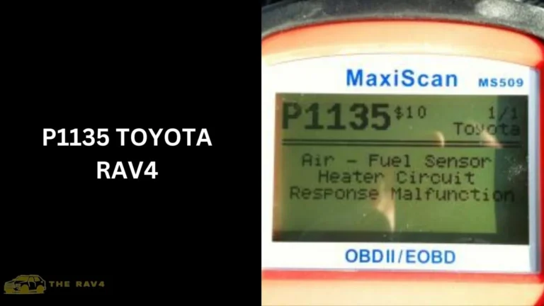 P1135 Toyota RAV4