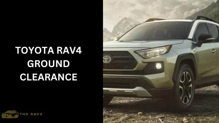 Toyota RAV4 Ground Clearance