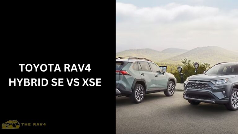 toyota rav4 hybrid se vs xse