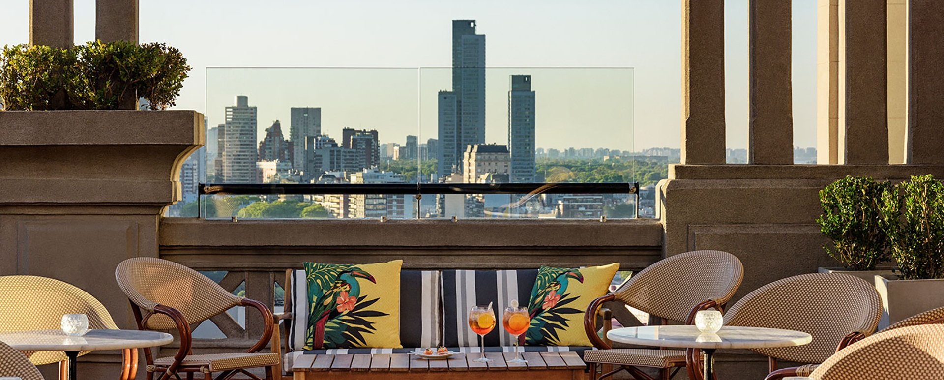 Alvear Palace roof bar