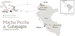 11D Machu Picchu & Gal Landbased Overview Route