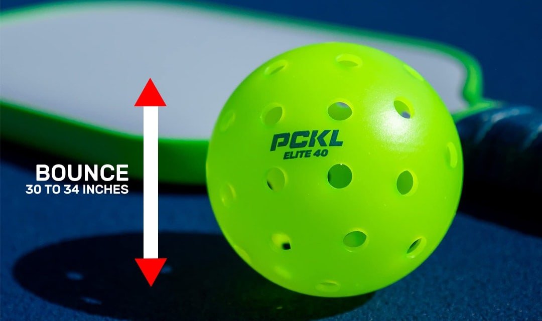 Bounce-of-pickleballs