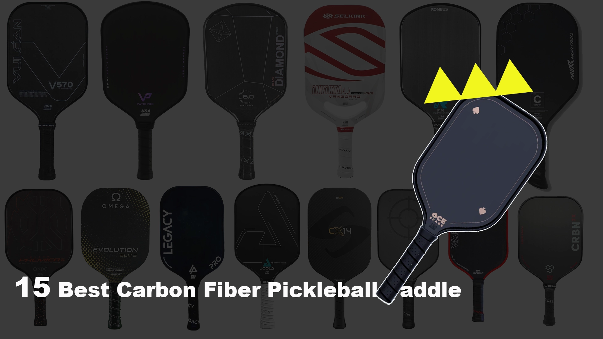 best carbon fiber pickleball paddle