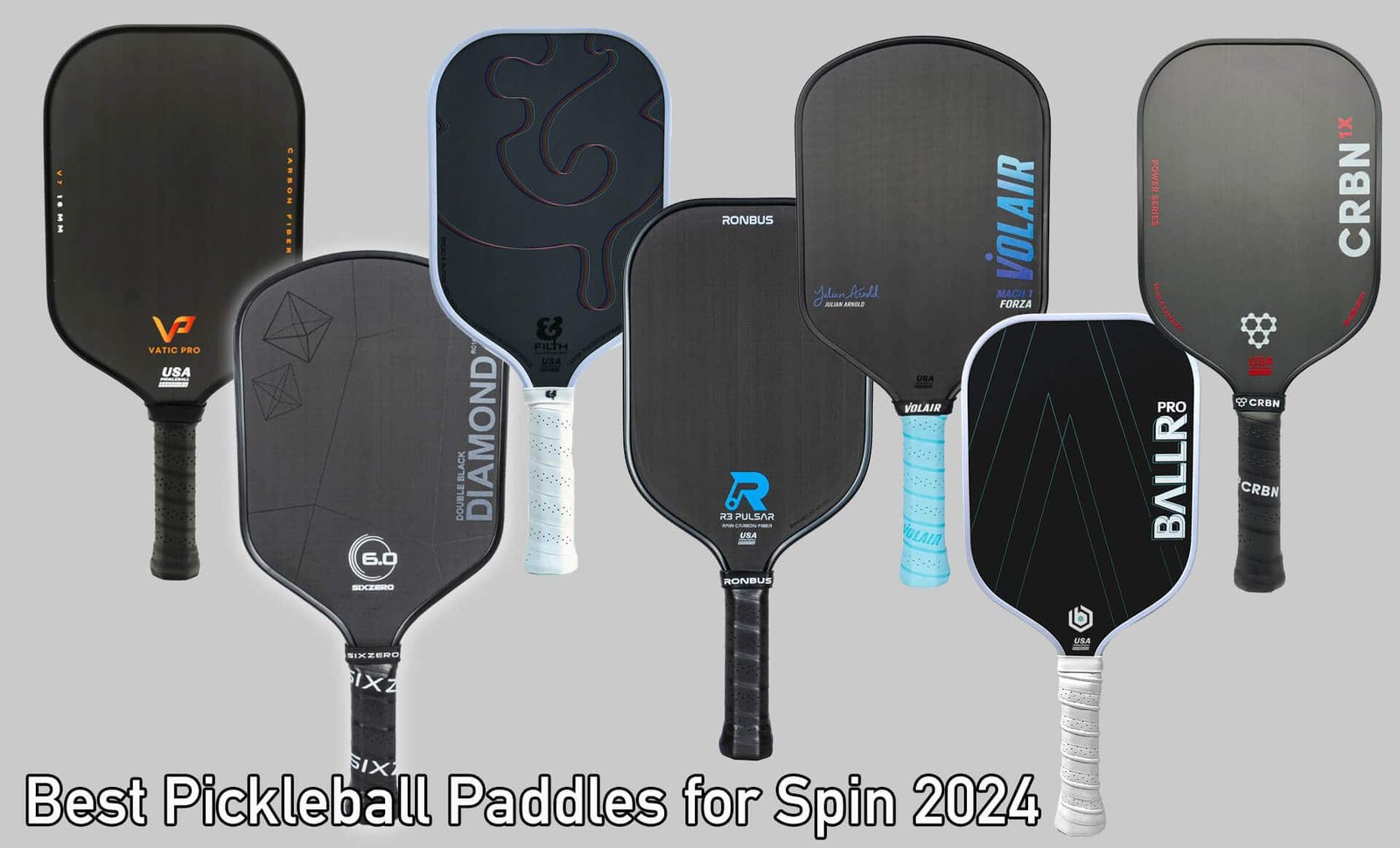 Best Pickleball Paddles for Spin