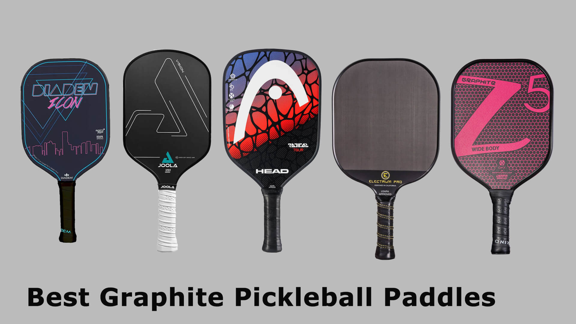 graphite pickleball paddles